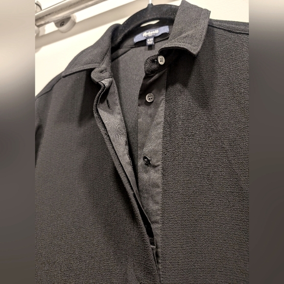 Madewell Black Collared Hi-Lo Shirt Dress Size XXS - Picture 4 of 8